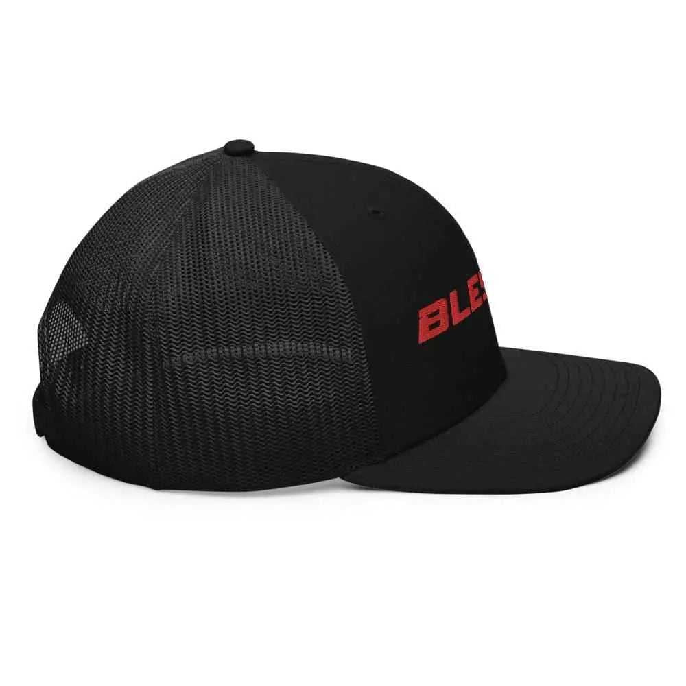 Blessed Trucker Cap religious unisex hat To God be The Glory Creations