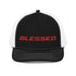 Blessed Trucker Cap religious unisex hat To God be The Glory Creations Black / White Unisex