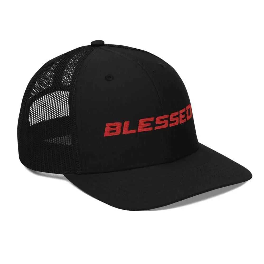 Blessed Trucker Cap religious unisex hat To God be The Glory Creations