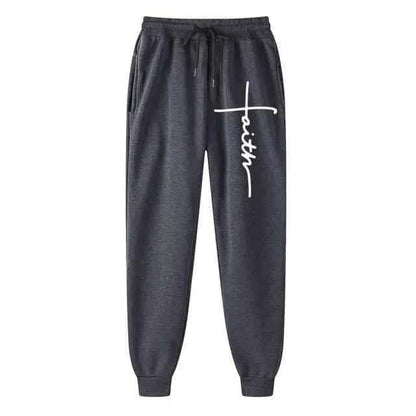 Christian Apparel Faith Sweatpants sweats To God be The Glory Creations Dark Grey L Unisex