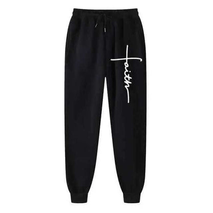 Christian Apparel Faith Sweatpants sweats To God be The Glory Creations black S Unisex