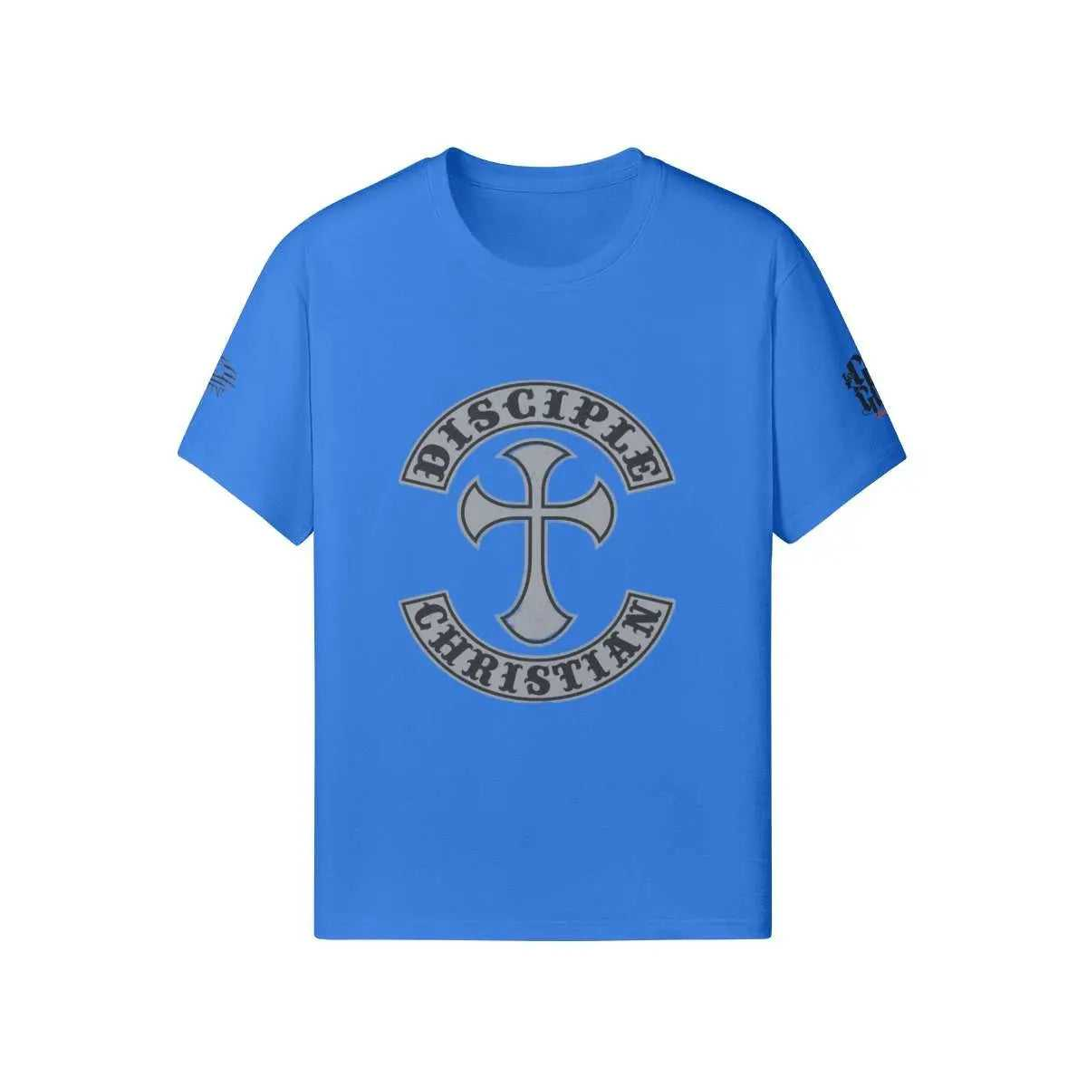 Christian Disciple T-shirt soft T-shirt PODpartner Fun Blue XS Unisex