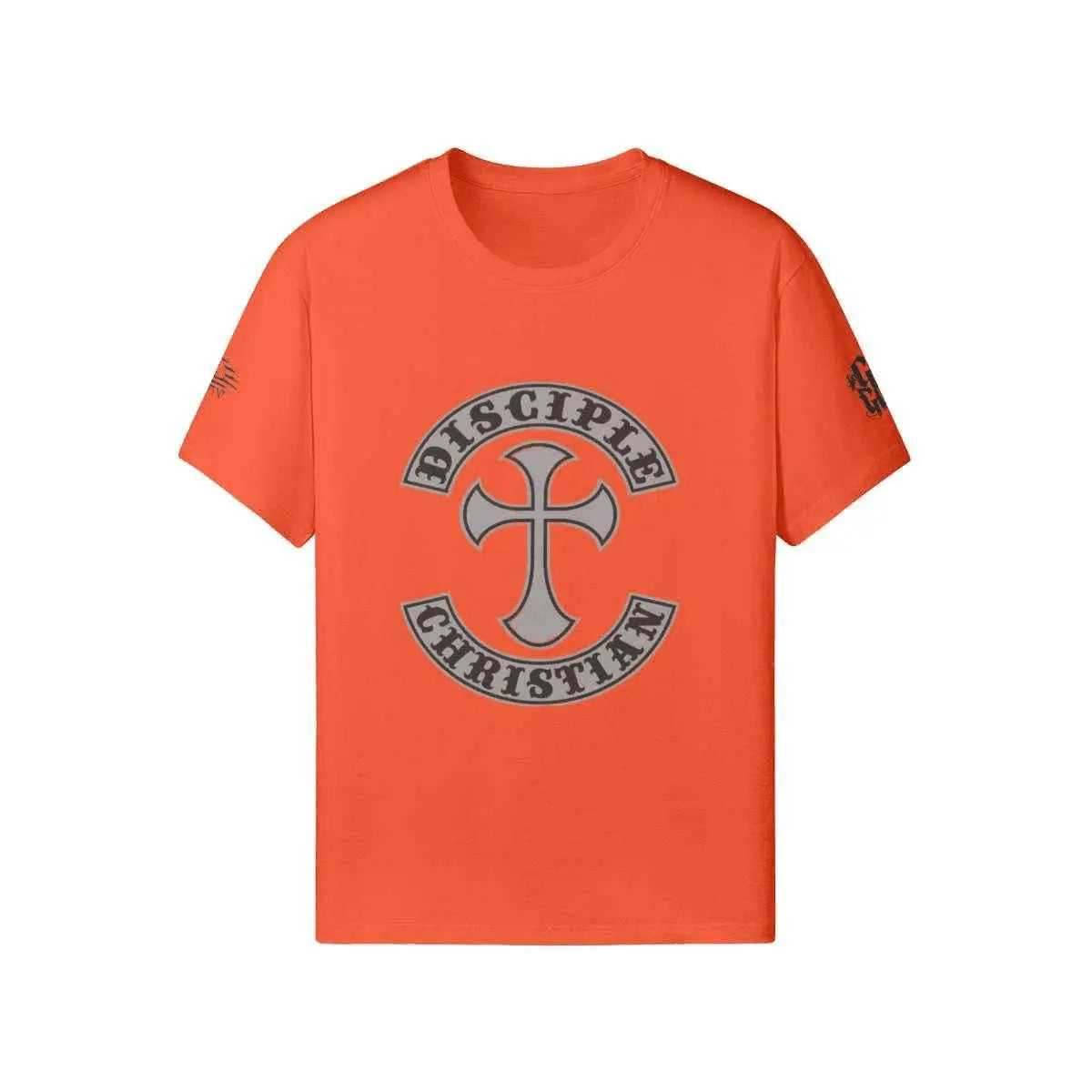 Christian Disciple T-shirt soft T-shirt PODpartner Orange XS Unisex