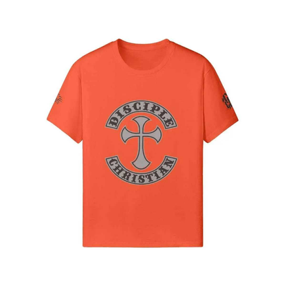 Christian Disciple T-shirt soft T-shirt PODpartner Orange XS Unisex