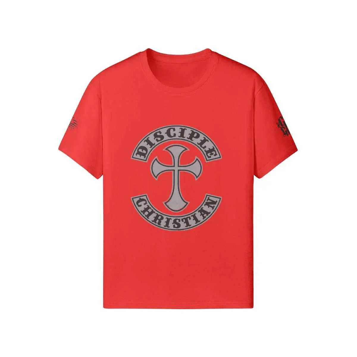 Christian Disciple T-shirt soft T-shirt PODpartner Red XS Unisex