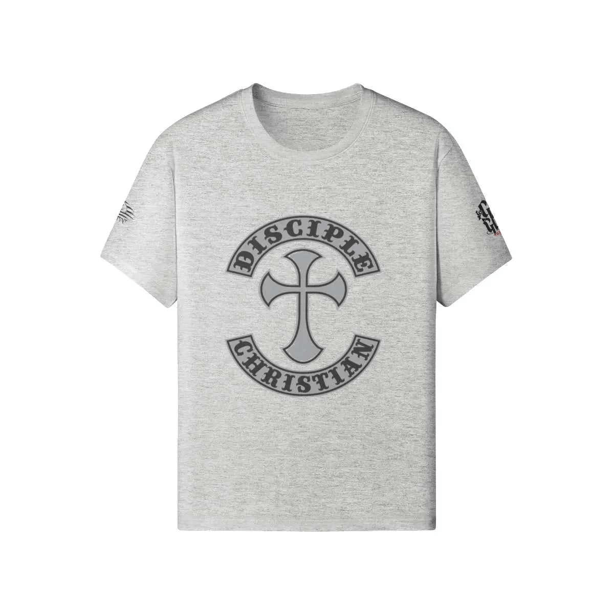 Christian Disciple T-shirt soft T-shirt PODpartner Heather Gray XS Unisex