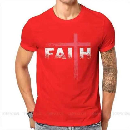 Christian Faith T-Shirt Vintage T-shirt To God be The Glory Creations Red 5XL Unisex