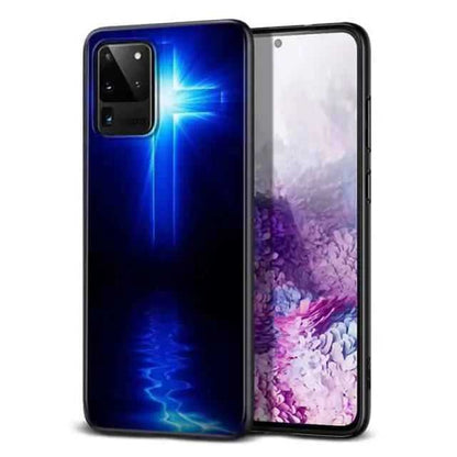 Christian Jesus Cross for Samsung phone accessories To God be The Glory Creations For Galaxy A21 Style 03
