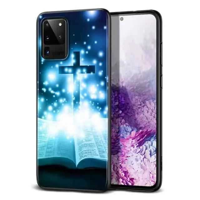 Christian Jesus Cross for Samsung phone accessories To God be The Glory Creations For Galaxy A21 Style 02