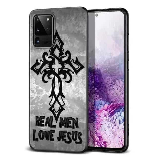 Christian Jesus Cross for Samsung phone accessories To God be The Glory Creations For Galaxy A21S Style 10