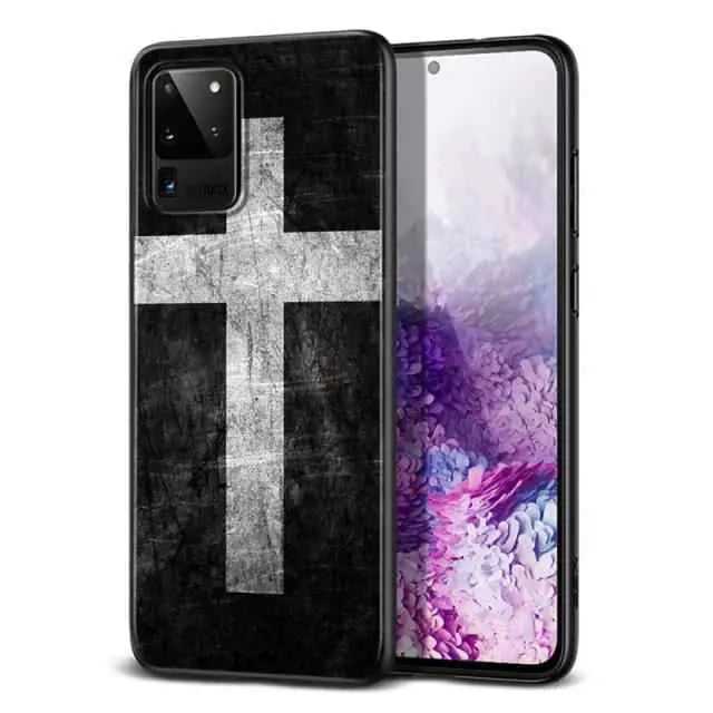 Christian Jesus Cross for Samsung phone accessories To God be The Glory Creations For Galaxy A21S Style 07