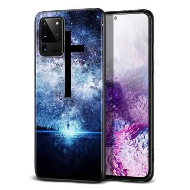Christian Jesus Cross for Samsung phone accessories To God be The Glory Creations For Galaxy A21 Style 01