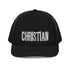 Christian Trucker Cap religious hat To God be The Glory Creations Black Unisex