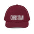 Christian Trucker Cap religious hat To God be The Glory Creations Cardinal Unisex