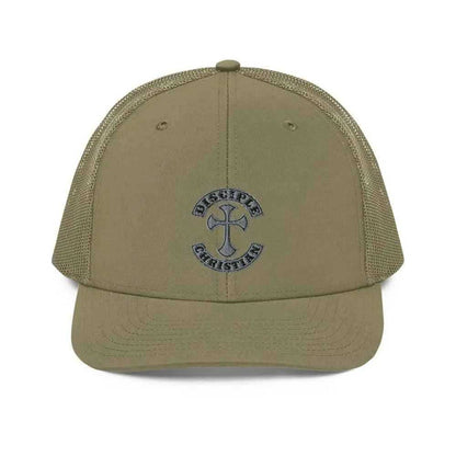 Disciple Trucker Cap religious one size hat To God be The Glory Creations Loden