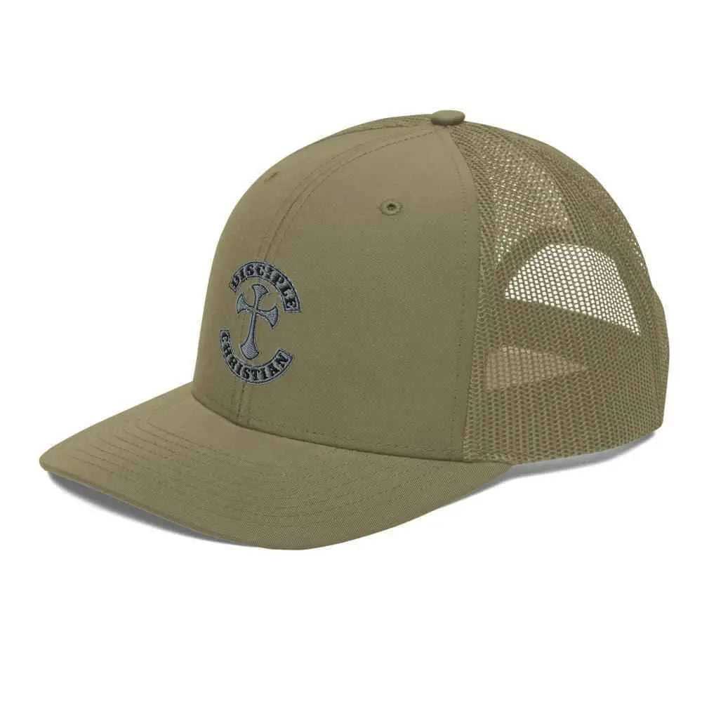 Disciple Trucker Cap religious one size hat To God be The Glory Creations
