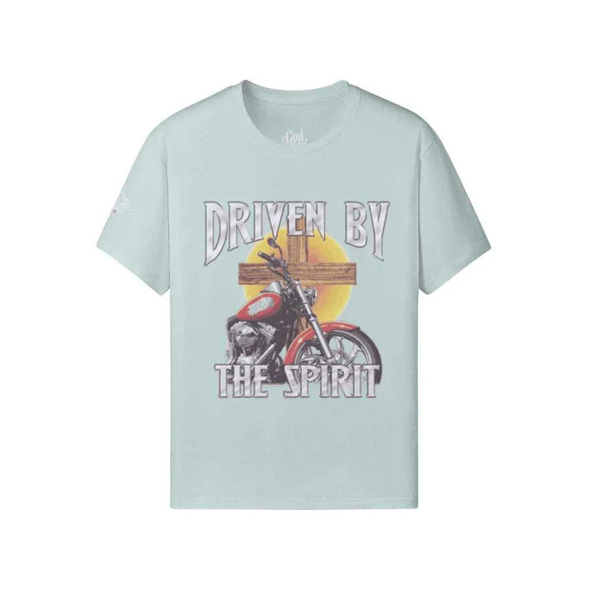 Driven by the holy spirit T-shirt PODpartner Aluminium XS