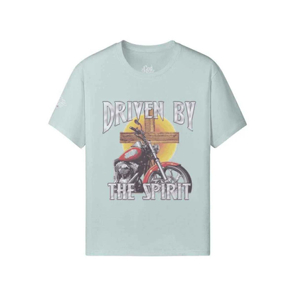 Driven by the holy spirit T-shirt PODpartner Aluminium XS