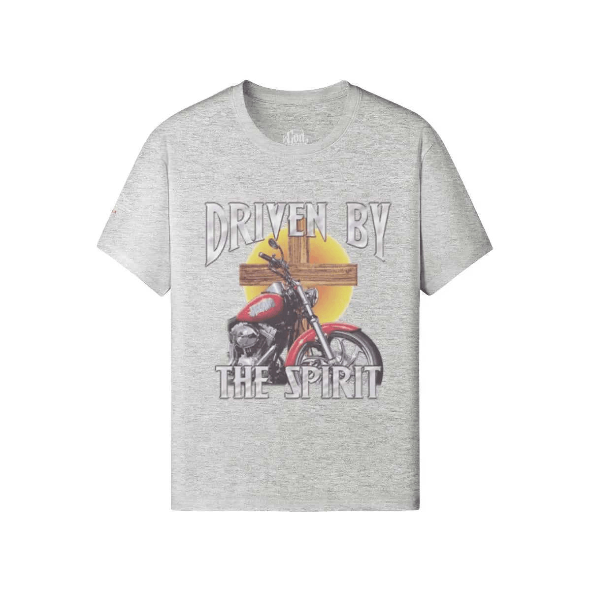 Driven by the holy spirit T-shirt PODpartner Heather Gray XS