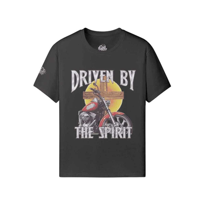 Driven by the holy spirit T-shirt PODpartner Black XS