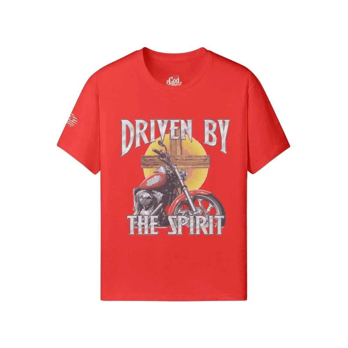 Driven by the holy spirit T-shirt PODpartner Red XS