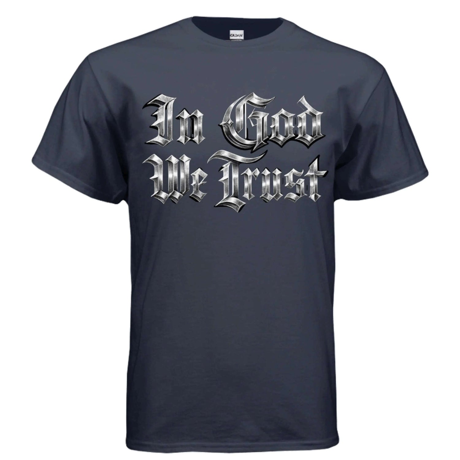 In God we trust T-Shirt To God be The Glory Creations NAVY S