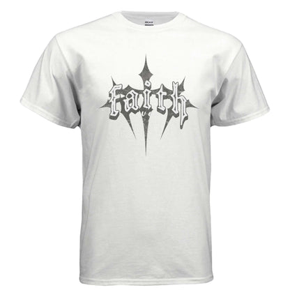 Faith over Fear religious t-shirt T-Shirt To God be The Glory Creations WHITE S