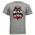 Healed by His Blood T-Shirt To God be The Glory Creations GRAVEL S