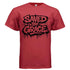 Saved by grace religious unisex T-Shirt To God be The Glory Creations RED S