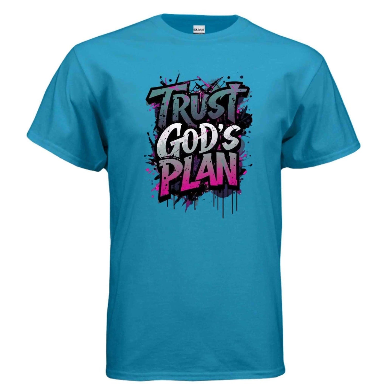 Trust Gods Plan religious T-shirt T-Shirt To God be The Glory Creations SAPPHIRE S