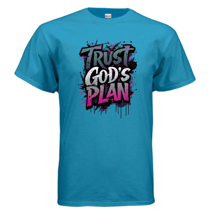 Trust Gods Plan religious T-shirt T-Shirt To God be The Glory Creations SAPPHIRE S
