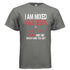 Half Jesus Half Peter soft t-shirt T-Shirt To God be The Glory Creations GRAPHITE HEATHER S