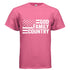 God Family Country religious tee T-Shirt To God be The Glory Creations SAFETY PINK S