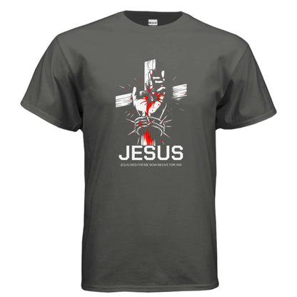Jesus T-Shirt To God be The Glory Creations CHARCOAL S