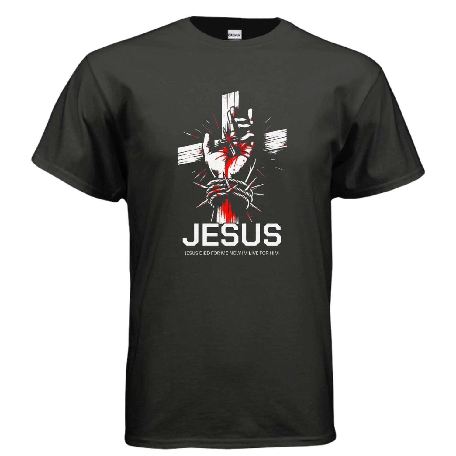 Jesus T-Shirt To God be The Glory Creations BLACK S