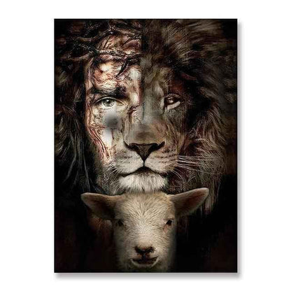 Christian scripture wall art the Lord Jesus Christ Art To God be The Glory Creations