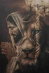 Christian scripture wall art the Lord Jesus Christ Art To God be The Glory Creations 40x60cm No Frame PF11157