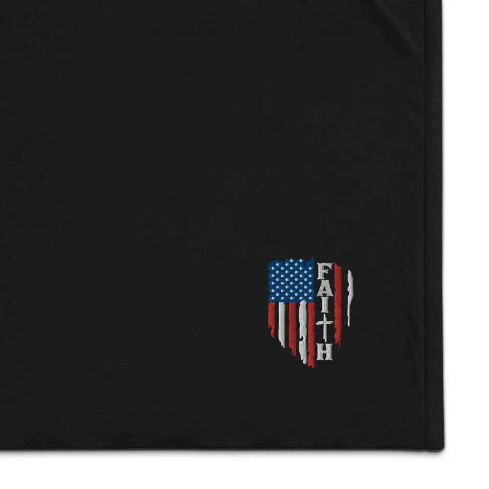 Faith Premium sherpa blanket soft To God be The Glory Creations Default Title