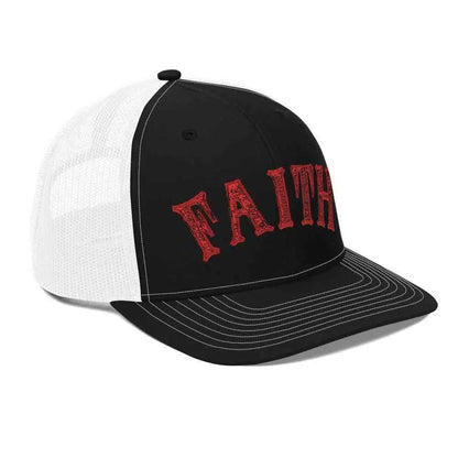 Faith Trucker Cap hat To God be The Glory Creations