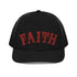 Faith Trucker Cap hat To God be The Glory Creations Black unisex