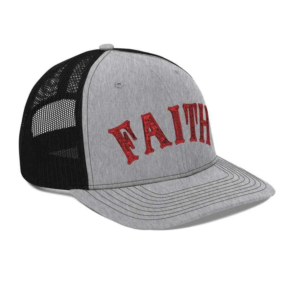 Faith Trucker Cap hat To God be The Glory Creations