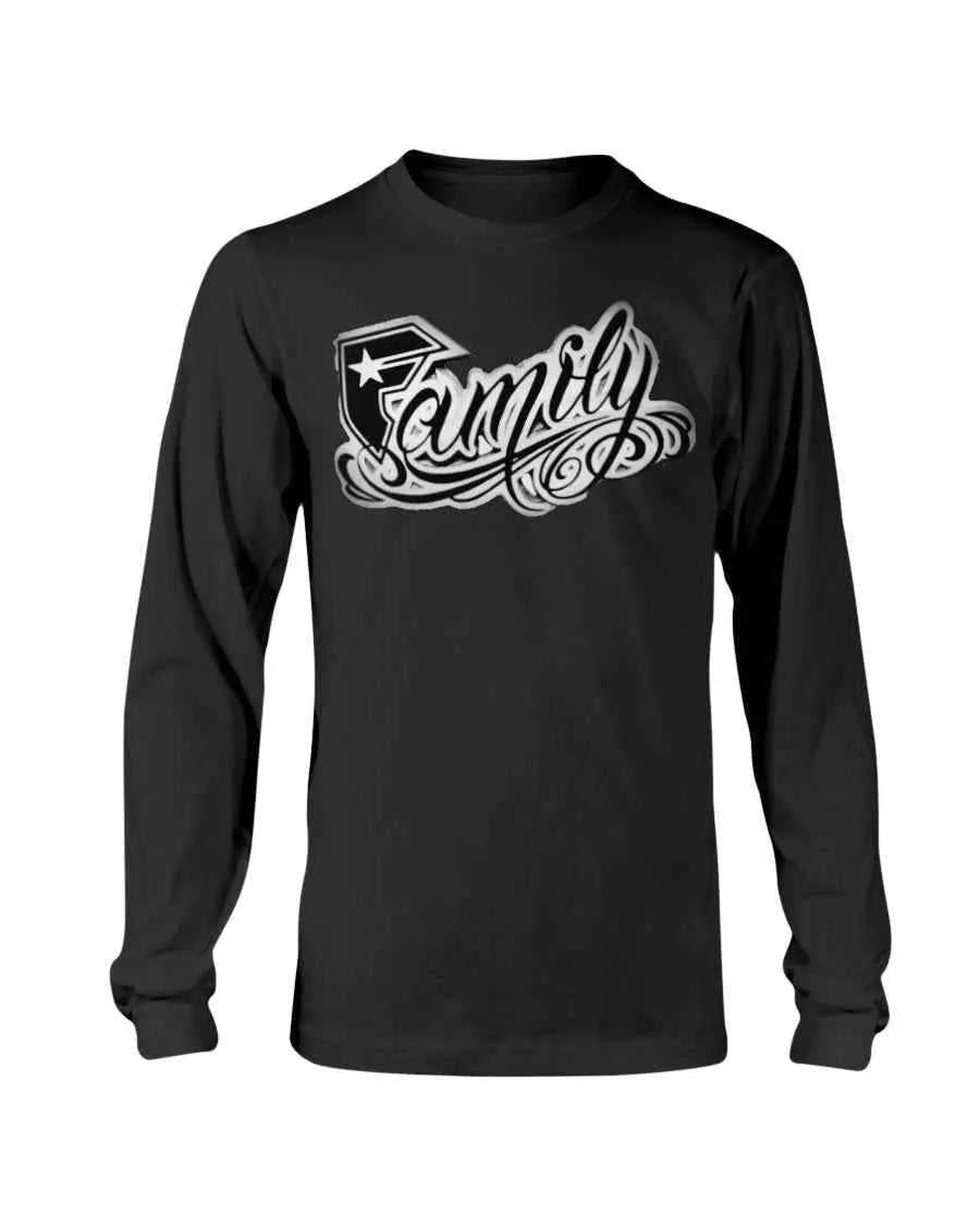 Family Long Sleeve soft shirt unisex Shirts Fuel Black S
