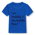 Fearfully and Wonderfully Kids Shirt To God be The Glory Creations H793-KSTBU- 6T