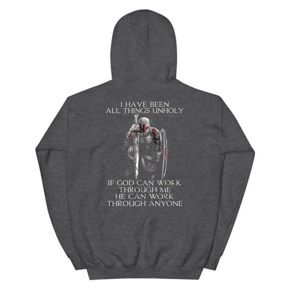 God Can Unisex Hoodie religious To God be The Glory Creations Dark Heather S