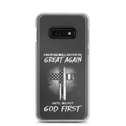 God first Samsung Case religious To God be The Glory Creations Samsung Galaxy S10e