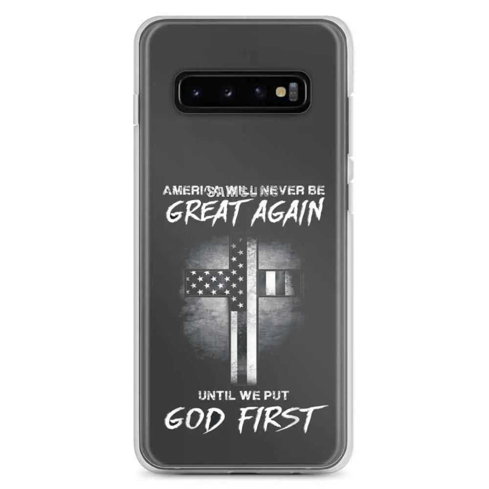 God first Samsung Case religious To God be The Glory Creations Samsung Galaxy S10+