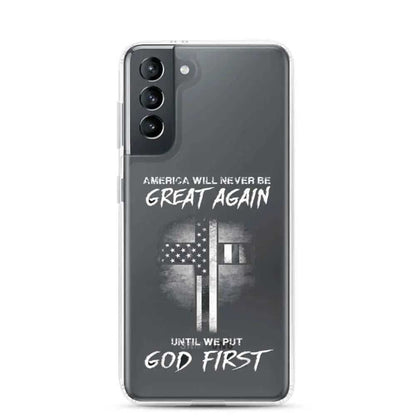 God first Samsung Case religious To God be The Glory Creations Samsung Galaxy S21
