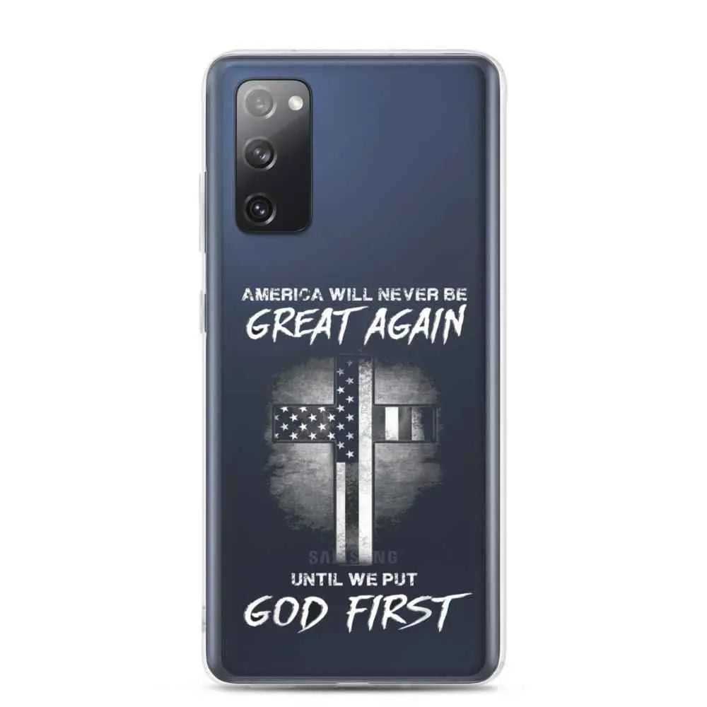 God first Samsung Case religious To God be The Glory Creations Samsung Galaxy S20 FE