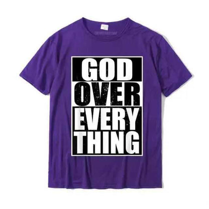 God Over Everything T-shirt religious To God be The Glory Creations
