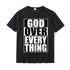 God Over Everything T-shirt religious To God be The Glory Creations black L